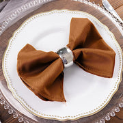 5 Polyester Table Napkins 17" x 17"