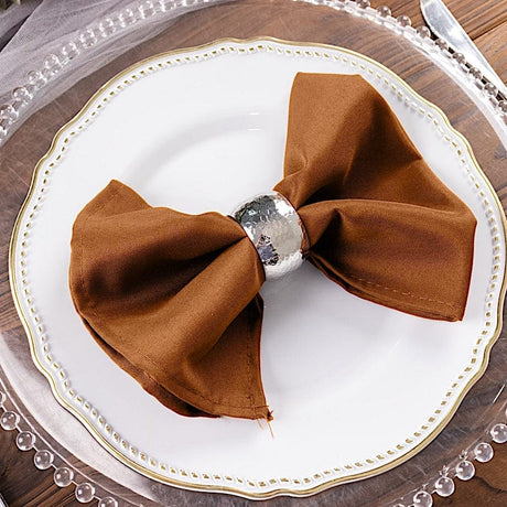 5 Polyester Table Napkins 17