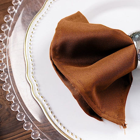 5 Polyester Table Napkins 17