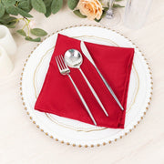 5 Polyester Table Napkins 17" x 17"