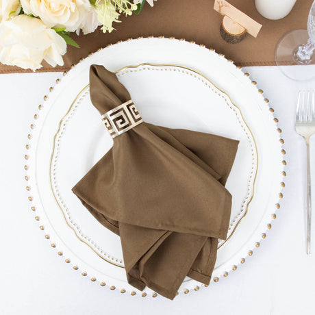 5 Polyester Table Napkins 17