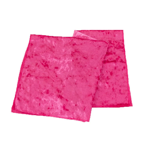 5 Premium 20" x 20" Crushed Velvet Dinner Table Napkins