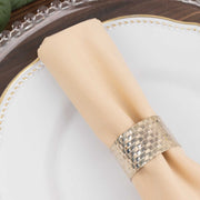 5 Premium 20" x 20" Scuba Polyester Dinner Table Napkins