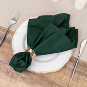 5 Premium 20" x 20" Scuba Polyester Dinner Table Napkins