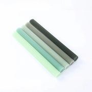 5 Ribbed Design 9" Unscented Premium Wax Taper Candles