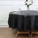 5 Round 84" Disposable  Plastic Table Cover Tablecloth