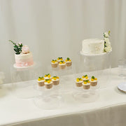 5 Round Acrylic Cake Stand Cylinder Design
