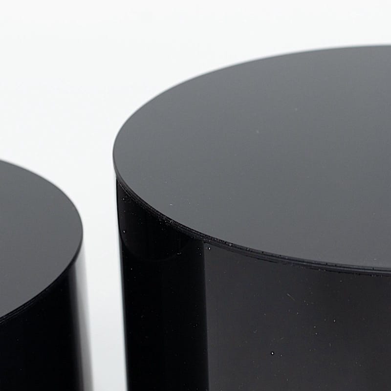 5 Round Acrylic Cake Stand Cylinder Design