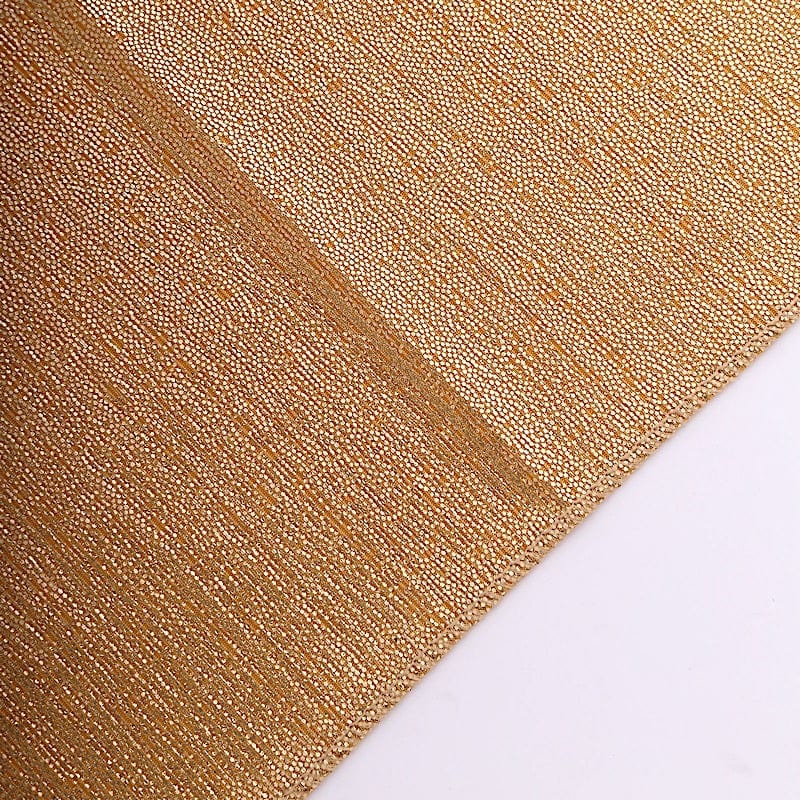 5 Shimmer 20" x 20" Sequin Dots Polyester Dinner Napkins