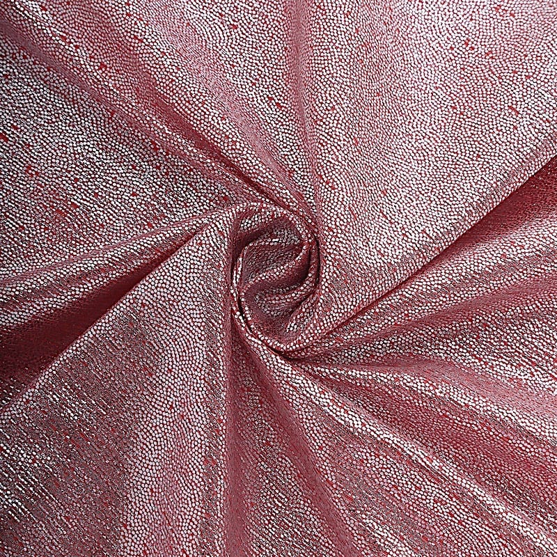 5 Shimmer 20" x 20" Sequin Dots Polyester Dinner Napkins