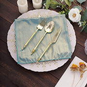 5 Shimmer 20" x 20" Sequin Dots Polyester Dinner Napkins