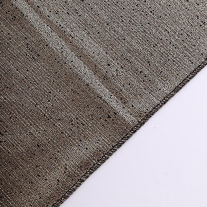 5 Shimmer 20" x 20" Sequin Dots Polyester Dinner Napkins