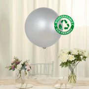 5 Shiny Pearl Biodegradable Party Balloons