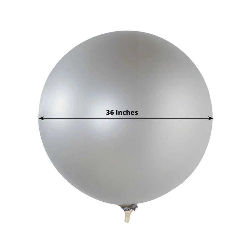5 Shiny Pearl Biodegradable Party Balloons