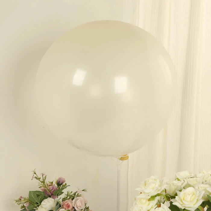 5 Shiny Pearl Biodegradable Party Balloons