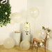 5 Shiny Pearl Biodegradable Party Balloons