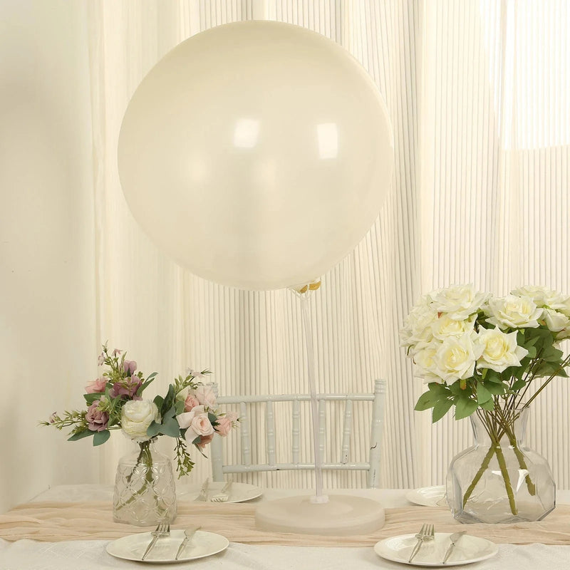 5 Shiny Pearl Biodegradable Party Balloons