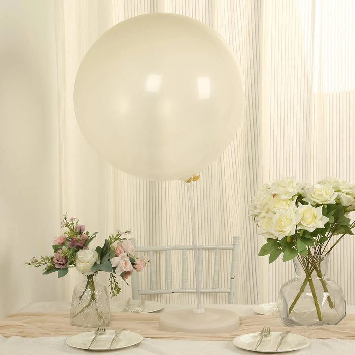 5 Shiny Pearl Biodegradable Party Balloons