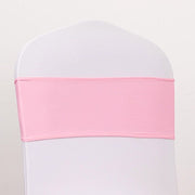 5 Spandex Chair Sashes with Gold Rhinestone Buckles
