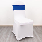 5 Spandex Chair Sashes with Gold Rhinestone Buckles