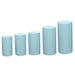 5 Spandex Cylinder Plinth Display Boxes Pedestal Stand Covers PROP_BOX_006_SPX_086