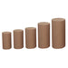 5 Spandex Cylinder Plinth Display Boxes Pedestal Stand Covers PROP_BOX_006_SPX_TAUP