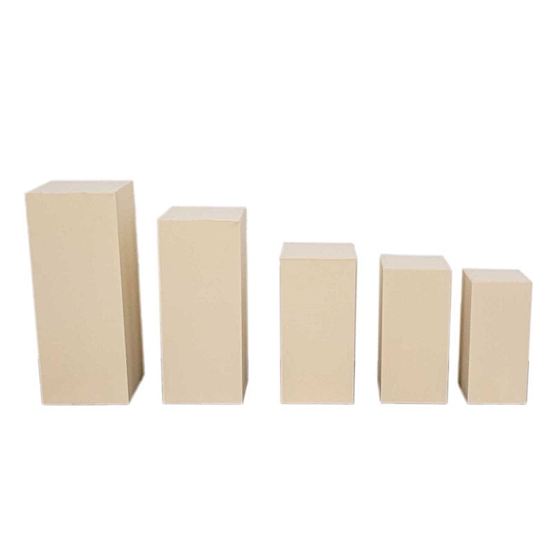 5 Spandex Rectangular Plinth Display Box Stand Covers PROP_BOX_001_SPX_081