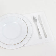 5 Square 20" x 20" Cotton Blend Dinner Table Napkins