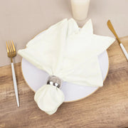 5 Square 20" x 20" Cotton Blend Dinner Table Napkins