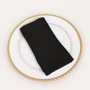 5 Square 20" x 20" Cotton Blend Dinner Table Napkins