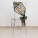 5 Wave Mesh Chair Sashes with Embroidered Sequins