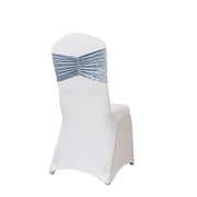 5 Wide Ruffle Crushed Velvet Chair Sashes