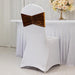 5 Wide Ruffle Crushed Velvet Chair Sashes