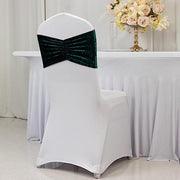 5 Wide Ruffle Crushed Velvet Chair Sashes
