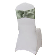 5 Wide Ruffle Crushed Velvet Chair Sashes