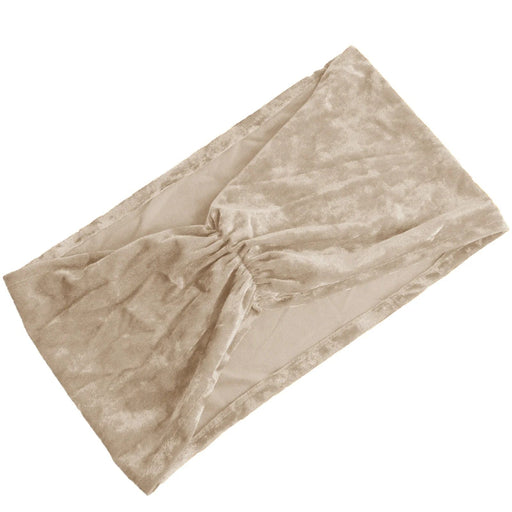 5 Wide Ruffle Crushed Velvet Chair Sashes SASH_VEL01_W_081