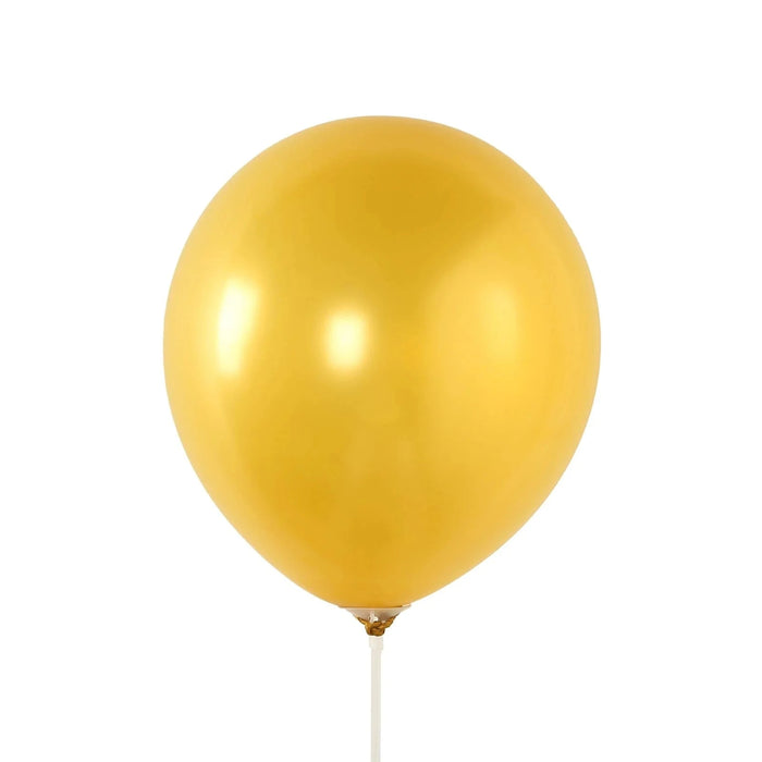 50 Biodegradable Party Balloons BLOON_BIO_PRL_12_GOLD