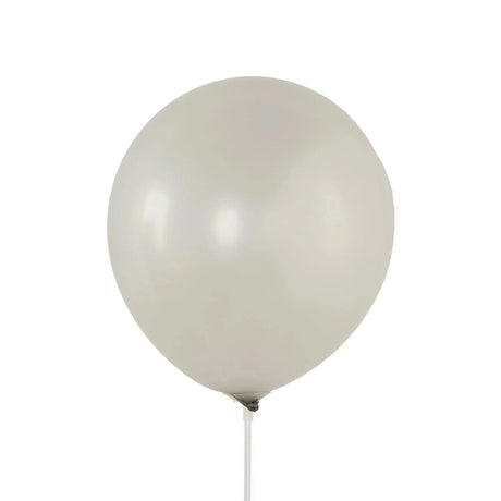50 Biodegradable Party Balloons BLOON_BIO_PRL_12_SILV