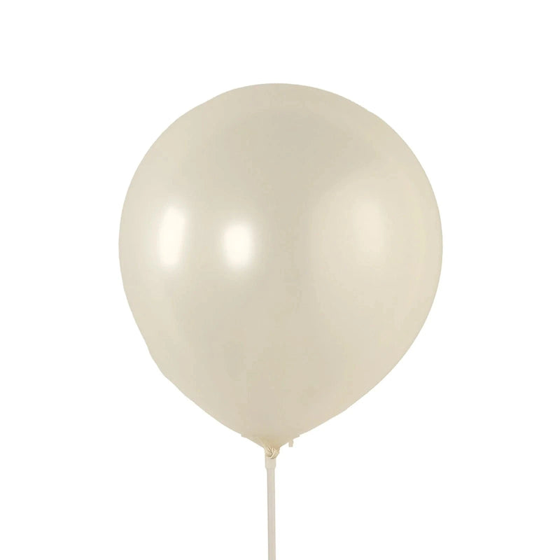 50 Biodegradable Party Balloons BLOON_BIO_PRL_12_WHT