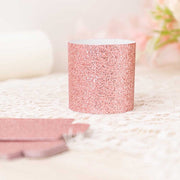 50 Disposable Glitter Paper Napkin Rings