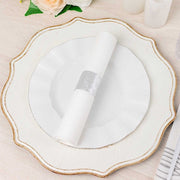 50 Disposable Glitter Paper Napkin Rings