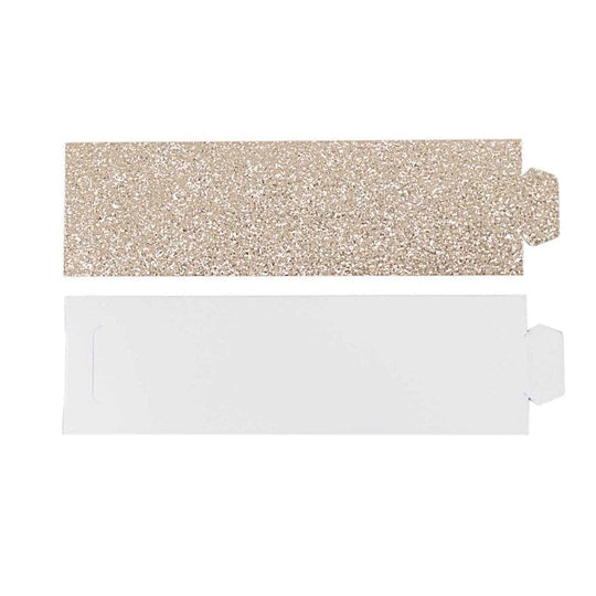 50 Disposable Glitter Paper Napkin Rings NAP_RING_PAP03_081
