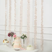 50 ft Taffeta Ribbon Sash DIY Fabric Leaves Petals Garland