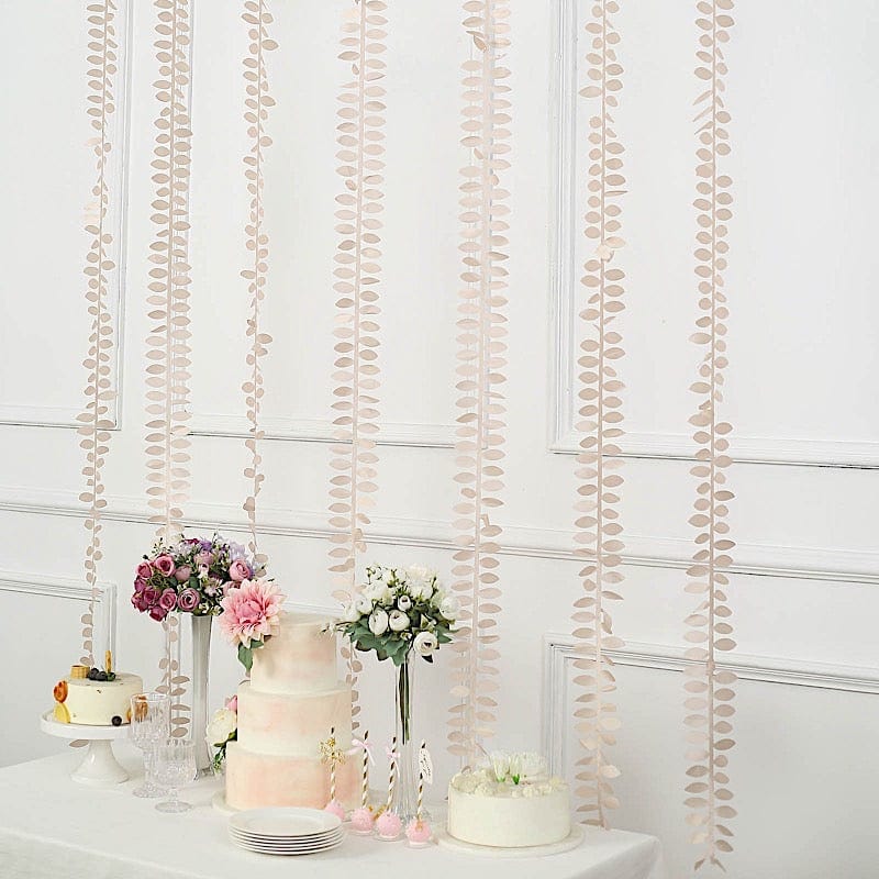 50 ft Taffeta Ribbon Sash DIY Fabric Leaves Petals Garland