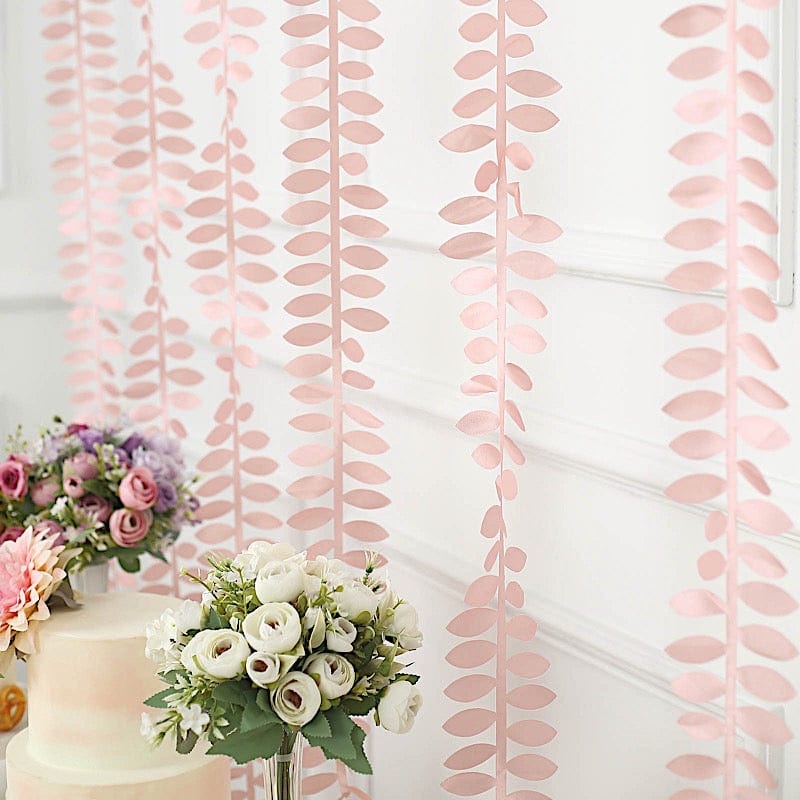 50 ft Taffeta Ribbon Sash DIY Fabric Leaves Petals Garland