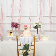 50 ft Taffeta Ribbon Sash DIY Fabric Leaves Petals Garland