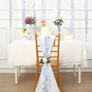 50 ft Taffeta Ribbon Sash DIY Fabric Leaves Petals Garland