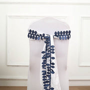 50 ft Taffeta Ribbon Sash DIY Fabric Leaves Petals Garland