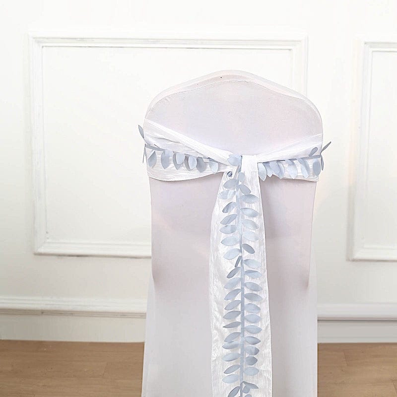 50 ft Taffeta Ribbon Sash DIY Fabric Leaves Petals Garland