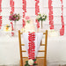 50 ft Taffeta Ribbon Sash DIY Fabric Leaves Petals Garland